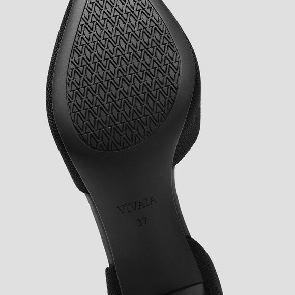 VIVAIA Arabella Pointed-Toe Stilettos in Black - Picture 6 of 6